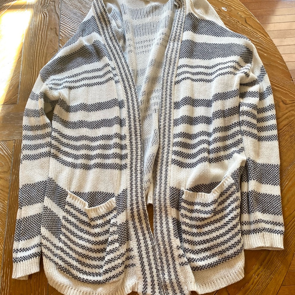 Striped Rag Poets Swetaer - Picture 2 of 3